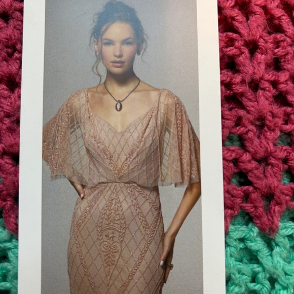 MGNY Dresses & Skirts - Beaded gown … size 10